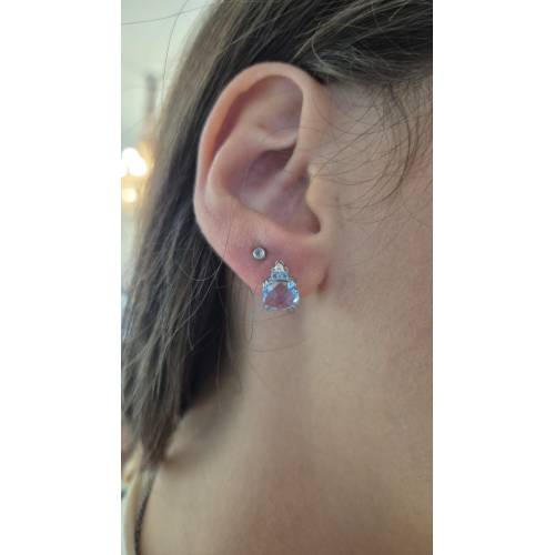 ORECCHINI Puntoluce KIOTO Con QUARZO...