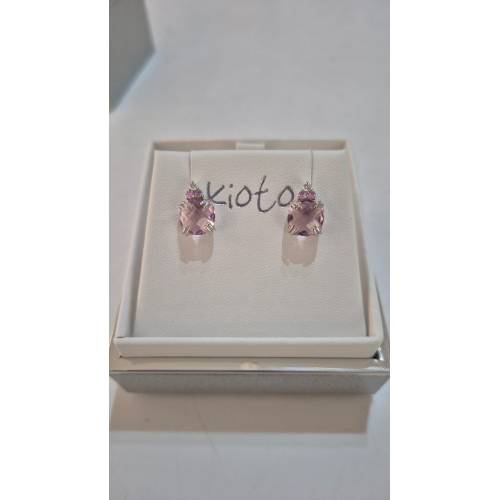 ORECCHINI Puntoluce KIOTO Con QUARZO...