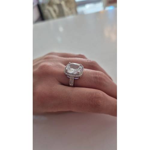 ANELLO OTTAVIANI Argentato OTTONE...