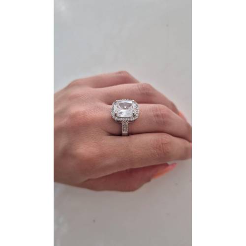 ANELLO OTTAVIANI Argentato OTTONE...