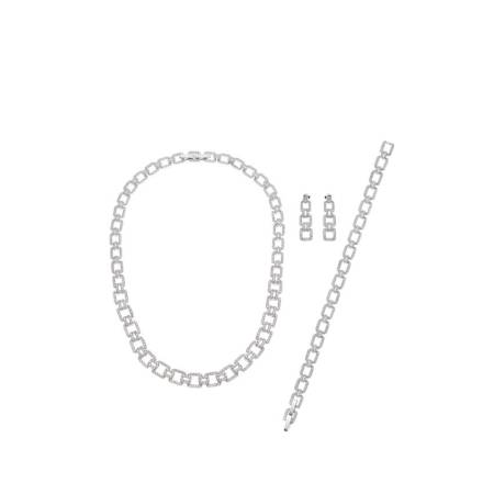 COLLANA OTTAVIANI Donna In OTTONE Placcato Argentata Silver Con Zirconi 501123C