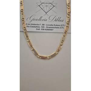 COLLANA ORO 18 Karati 750%...