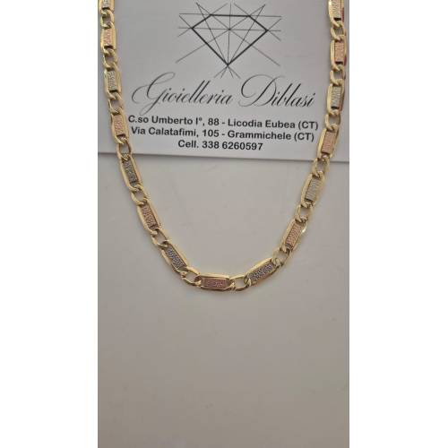 COLLANA ORO 18 Karati 750% GIALLO...