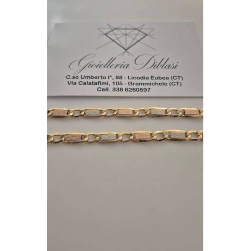 COLLANA ORO 18 Karati 750% GIALLO...