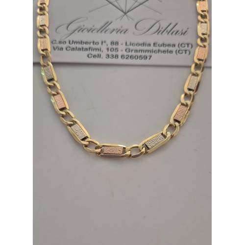 COLLANA ORO 18 Karati 750% GIALLO...