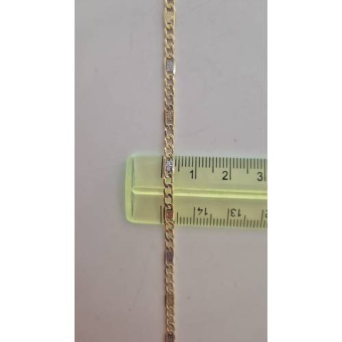 COLLANA In ORO GIALLO BIANCO 18...