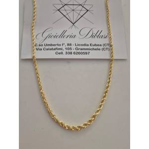 COLLANA ORO GIALLO 18...
