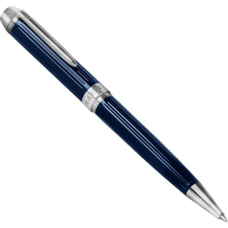 PENNA A Sfera MASERATI In Acciaio Argentato E Blu Steel Silver Uomo J880651803