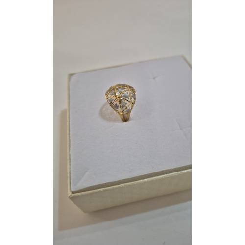 ANELLO Donna ORO Bicolore 18 Karati...