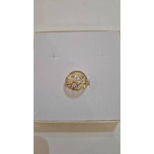 ANELLO Donna ORO Bicolore 18 Karati...