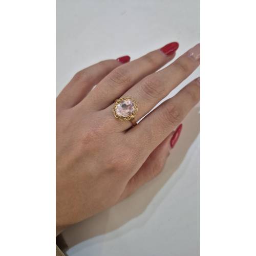 ANELLO Donna ORO GIALLO 18 Karati...