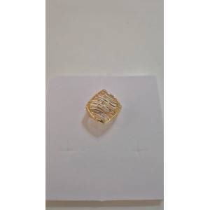 ANELLO Donna ORO Bicolore...