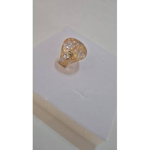 ANELLO Da Donna In ORO Bicolore 18...