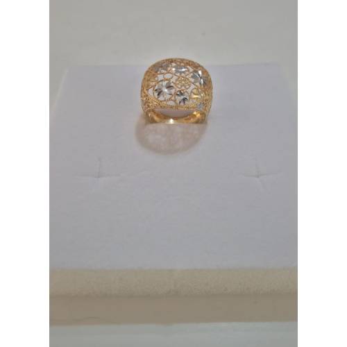 ANELLO Da Donna In ORO Bicolore 18...