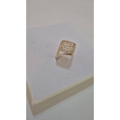 ANELLO Donna In ORO Bicolore 18...