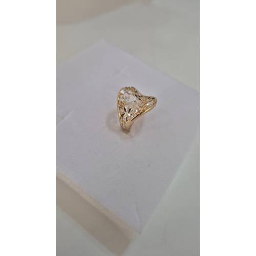 ANELLO Donna ORO Bicolore 18 Karati...