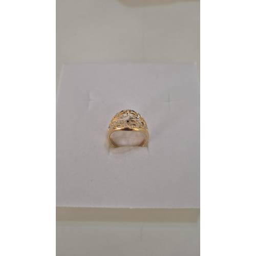 ANELLO Donna ORO Bicolore 18 Karati...