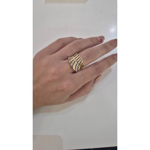 ANELLO A Fascione Donna In ORO...