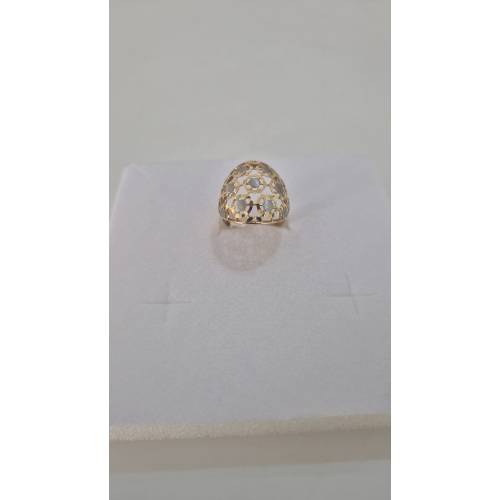 ANELLO Donna ORO Bicolore 18 Karati...