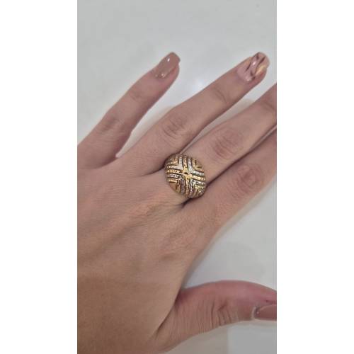 ANELLO Donna In ORO Bicolore 18...