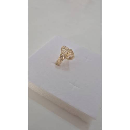 ANELLO Donna In ORO Bicolore 18...