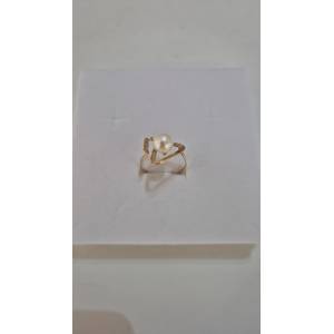 ANELLO Con PERLA Bianca Di... 2