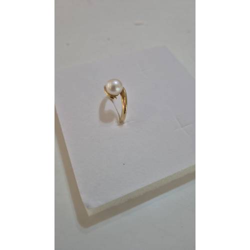 ANELLO Intreccio Donna Con PERLA...