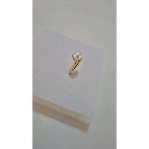 ANELLO Intreccio Donna Con PERLA...