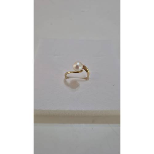 ANELLO Intreccio Donna Con PERLA...