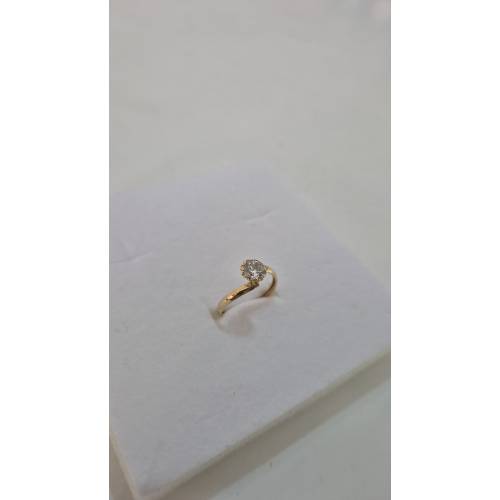 ANELLO Donna ORO GIALLO 18 Karati...
