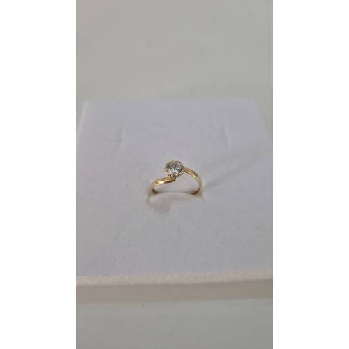 ANELLO Donna ORO GIALLO 18 Karati...