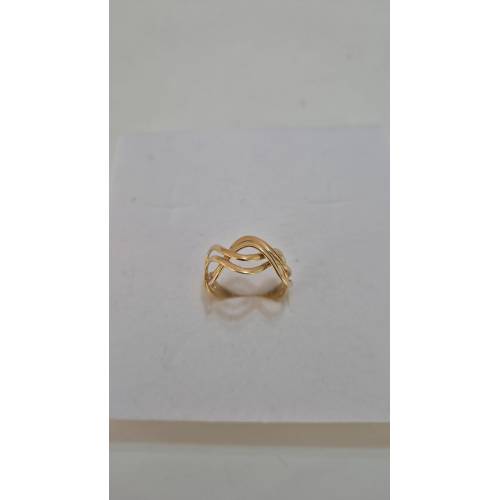 ANELLO A Fascia Da Donna In ORO...