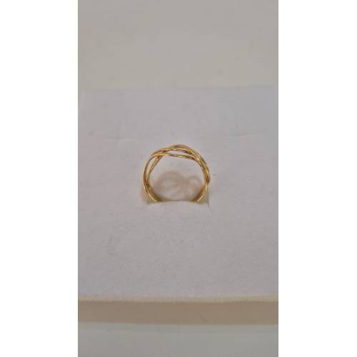 ANELLO A Fascia Da Donna In ORO...