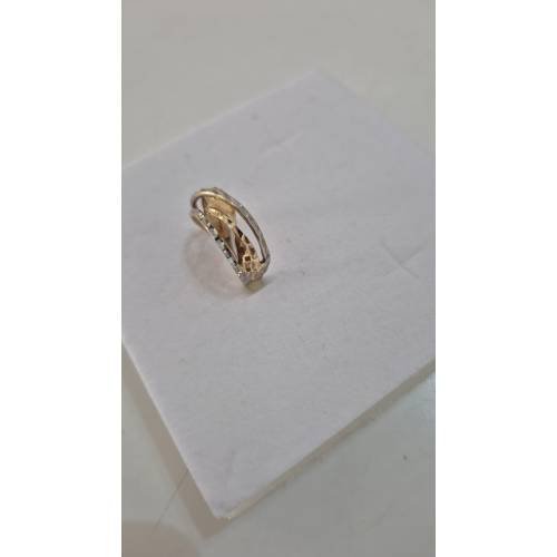 ANELLO Donna ORO Bicolore 18 Karati...