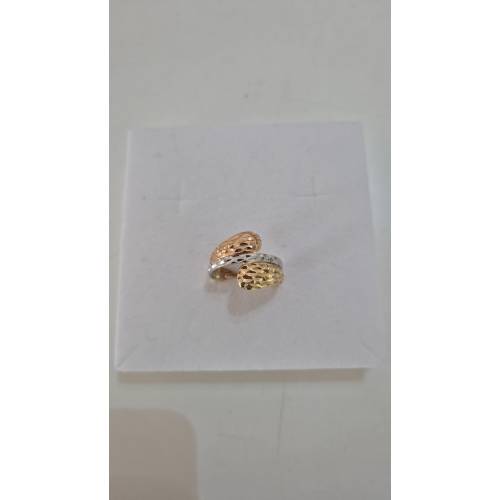 ANELLO Da Donna In ORO GIALLO BIANCO...