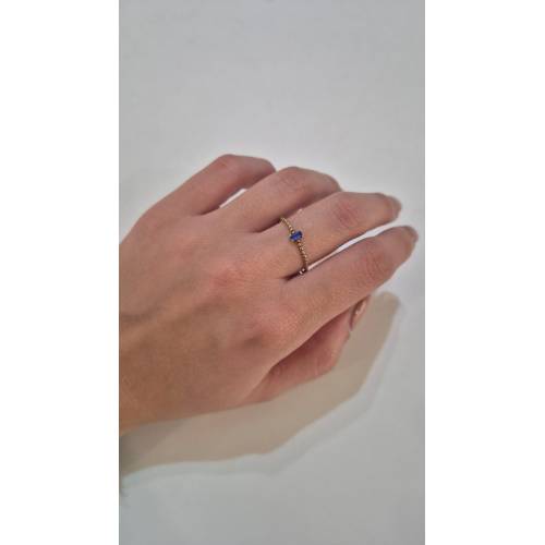 ANELLO Donna ORO GIALLO 18 Karati...