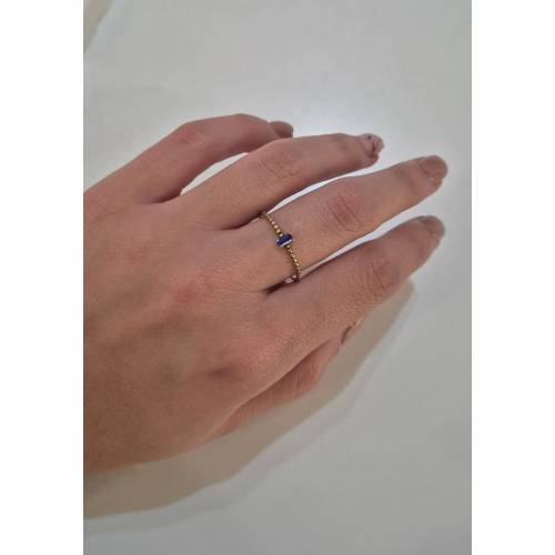 ANELLO Donna ORO GIALLO 18 Karati...