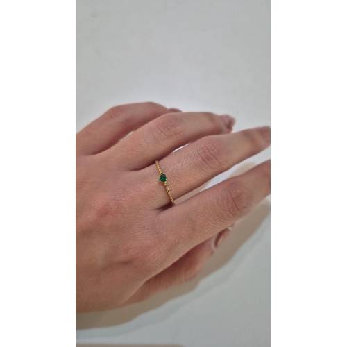 ANELLO Donna ORO GIALLO 18 Karati...