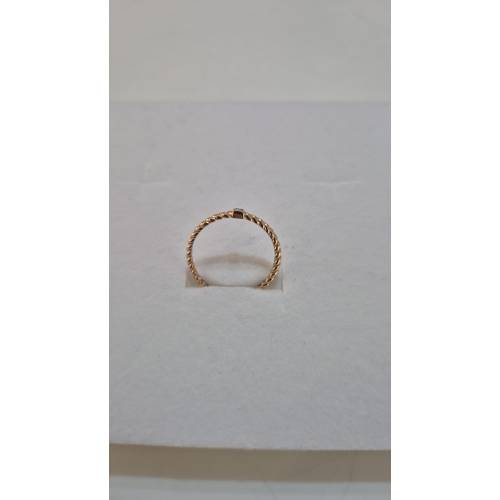 ANELLO Donna In ORO ROSA 18 Karati...