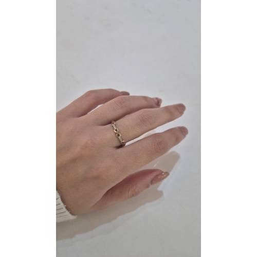 ANELLO Donna In ORO GIALLO 18 Karati...