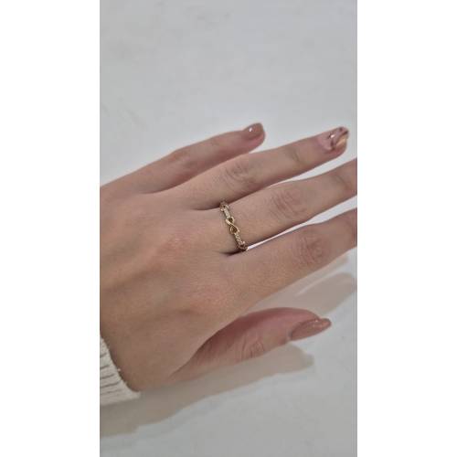 ANELLO Donna In ORO GIALLO 18 Karati...