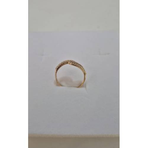 ANELLO Mezza Veretta Tre Fili Donna...