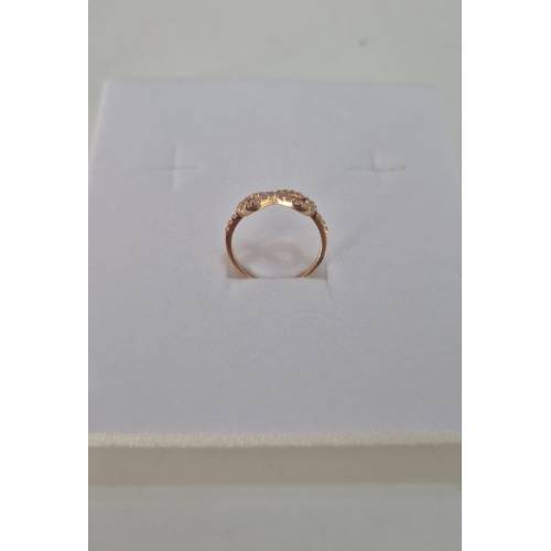 ANELLO Da Donna INFINITO Centrale In...