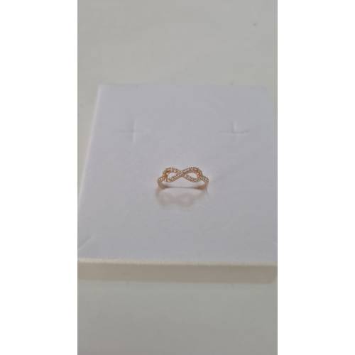 ANELLO Da Donna INFINITO Centrale In...