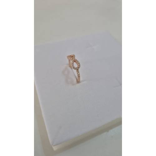 ANELLO Da Donna INFINITO Centrale In...