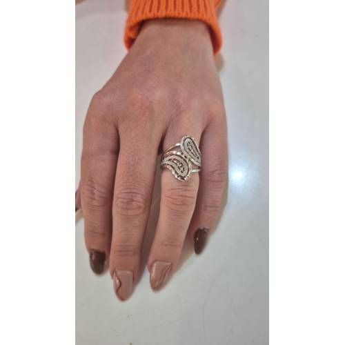 ANELLO A Fascia Da Donna In ORO...