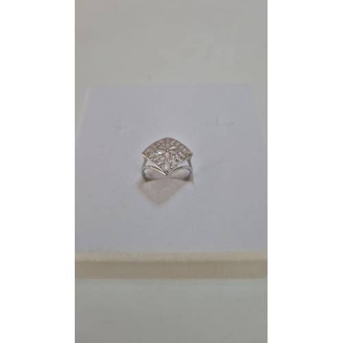 ANELLO Forma A Rombo Da Donna In ORO...