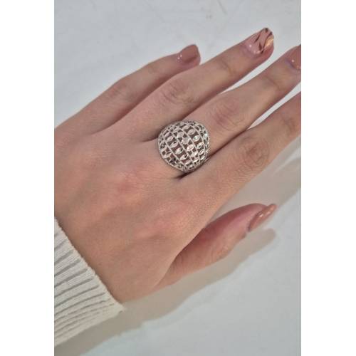 ANELLO Fascia Larga Da Donna In ORO...