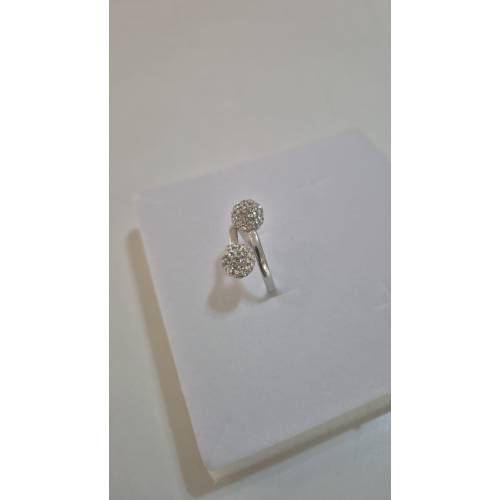 ANELLO Da Donna In ORO BIANCO 18...