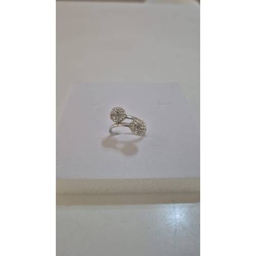 ANELLO Da Donna In ORO BIANCO 18...
